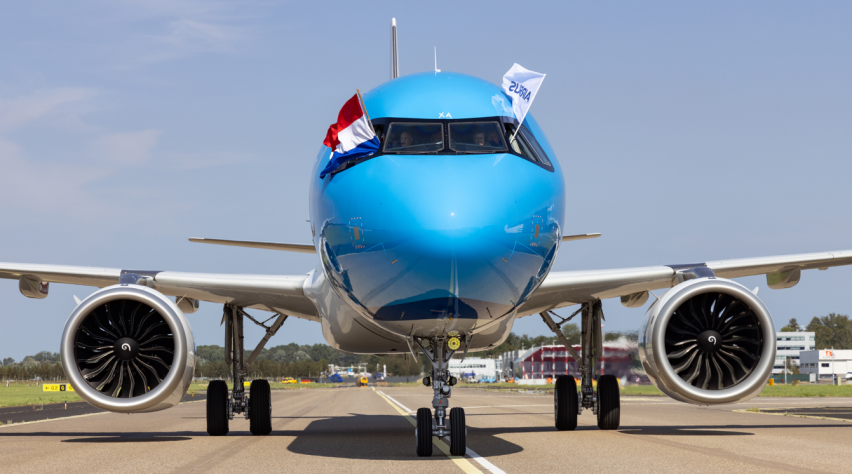 Foto (c) KLM KLM A321neo Vlag