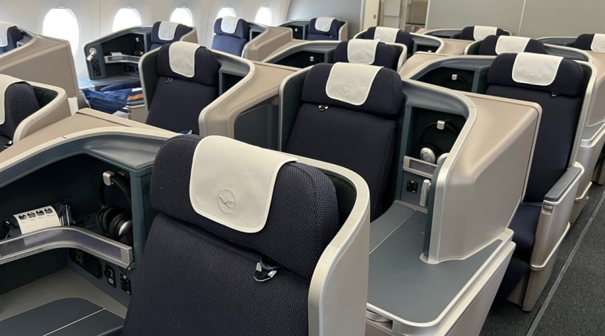 Lufthansa A350 Business Class