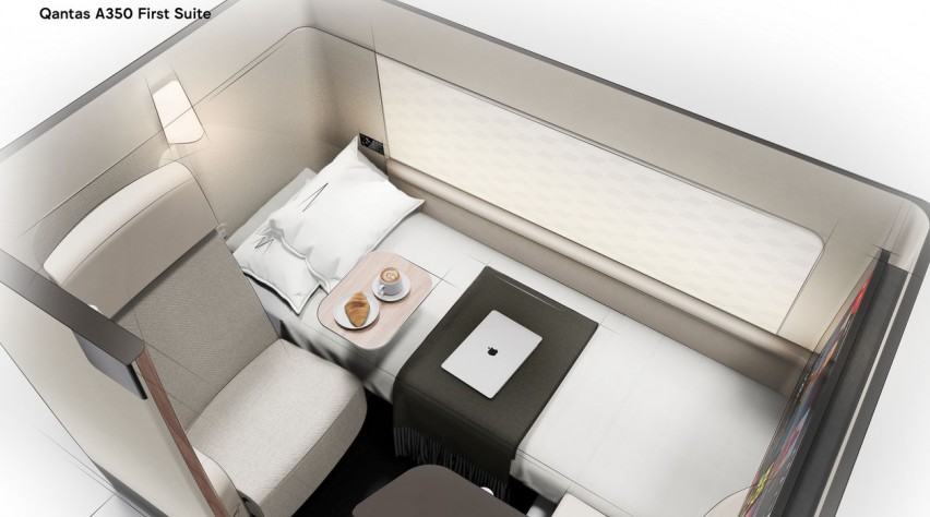 Qantas A350 First Class