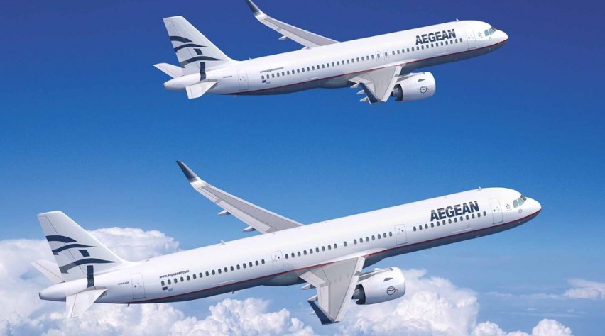 Aegean Airbus A320neo + A321neo