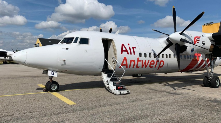 Air Antwerp Fokker 50