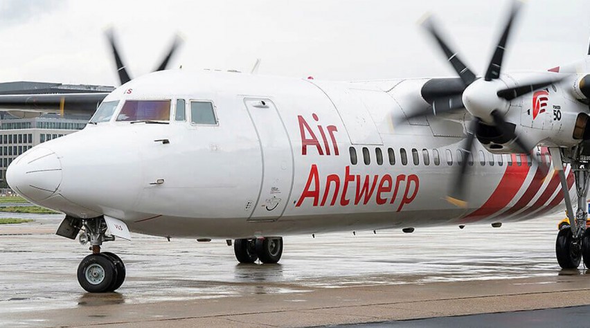 Air Antwerp Fokker 50