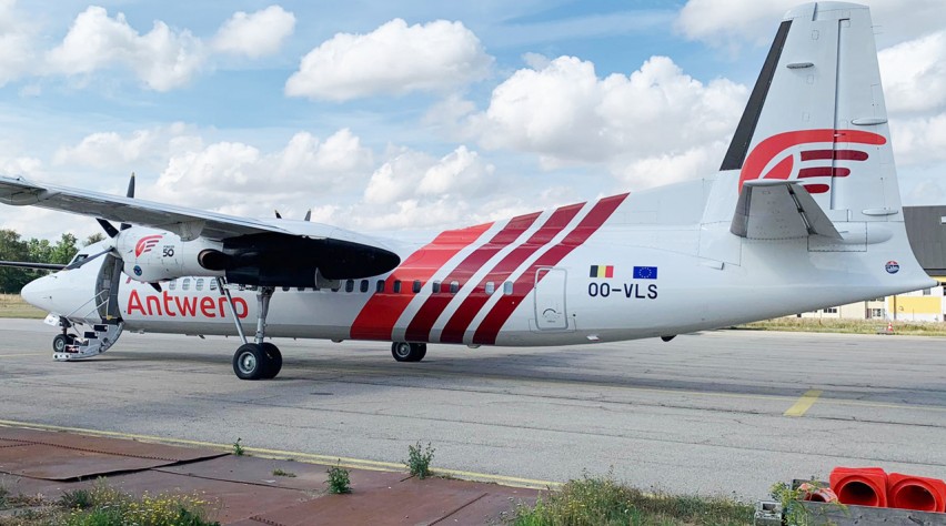 Air Antwerp Fokker 50