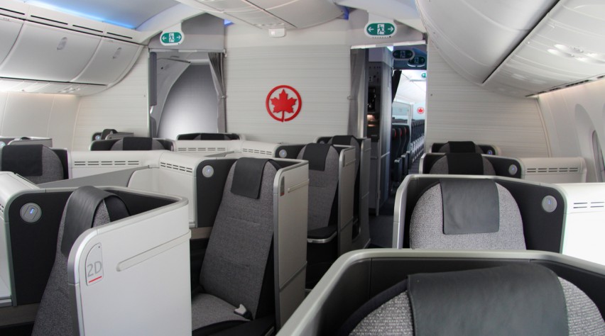 Air Canada 787 business