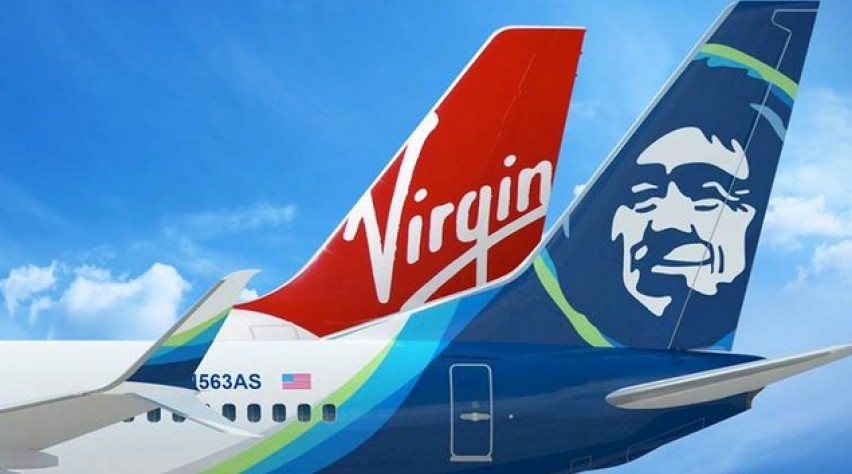 alaska airlines, virgin america, fusie