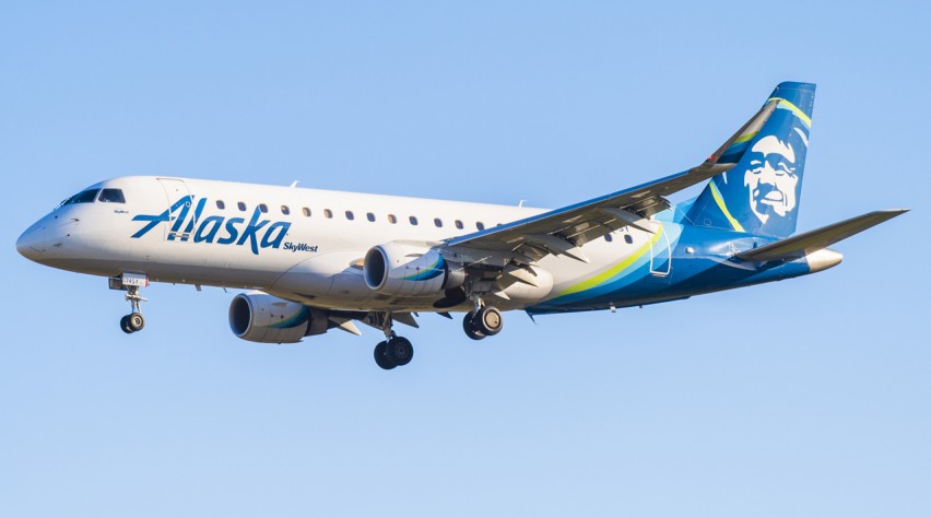 Alaska Airlines Embraer