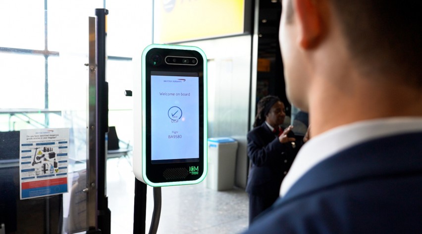 Foto (c) British Airways British Airways biometrisch