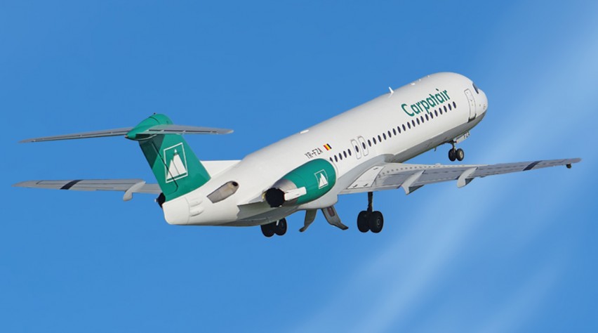 Carpatair Fokker 100