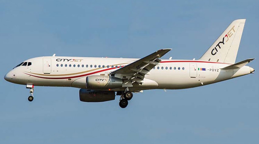 CityJet Sukhoi Superjet