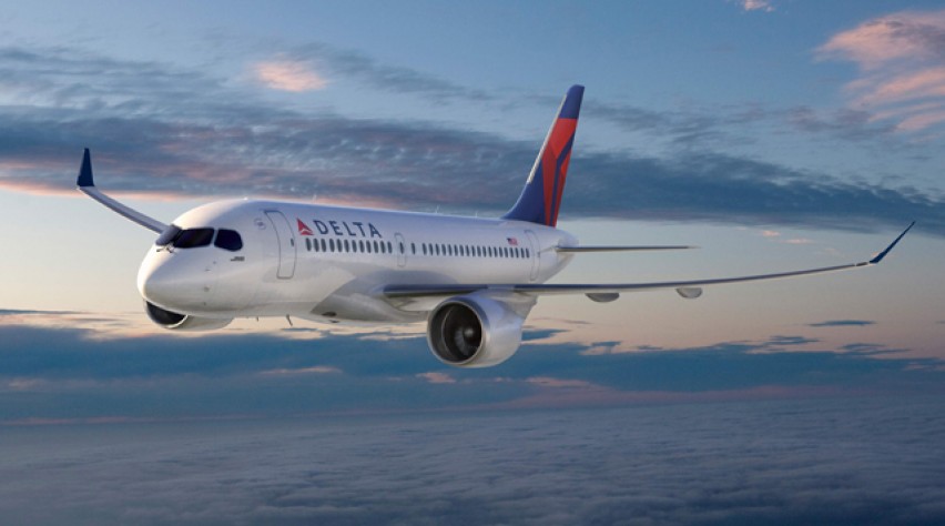 Delta Air Lines Bombardier CS100
