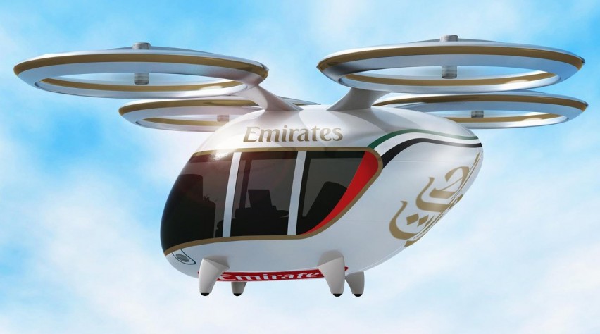 Emirates drone