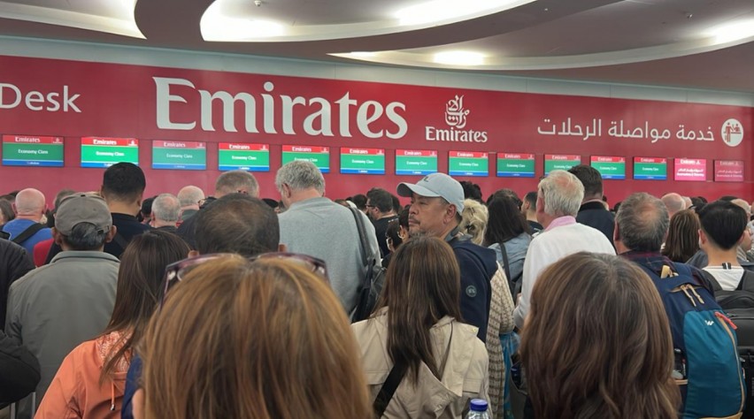 Emirates chaos