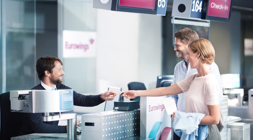 Foto (c) Eurowings Eurowings checkin