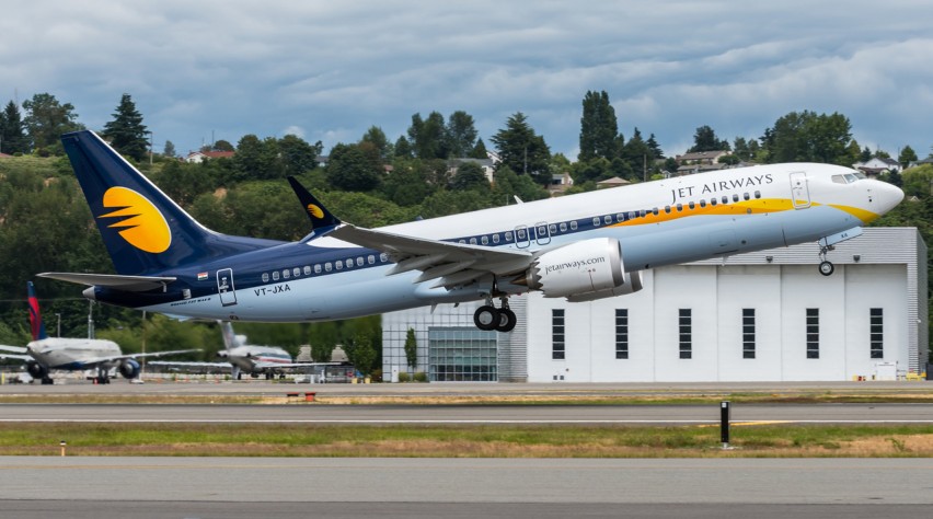 Jet Airways Boeing 737 MAX 8