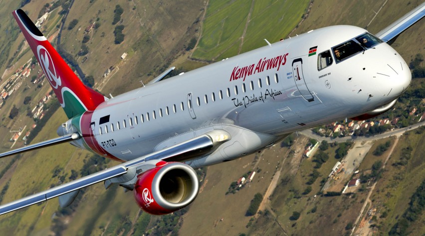 Kenya Airways Embraer 190