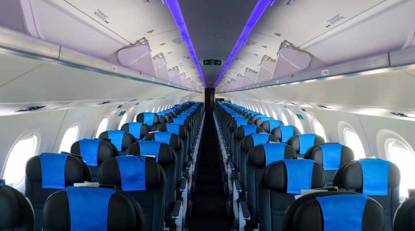 Foto (c) LOT LOT Embraer E195-E2 cabine