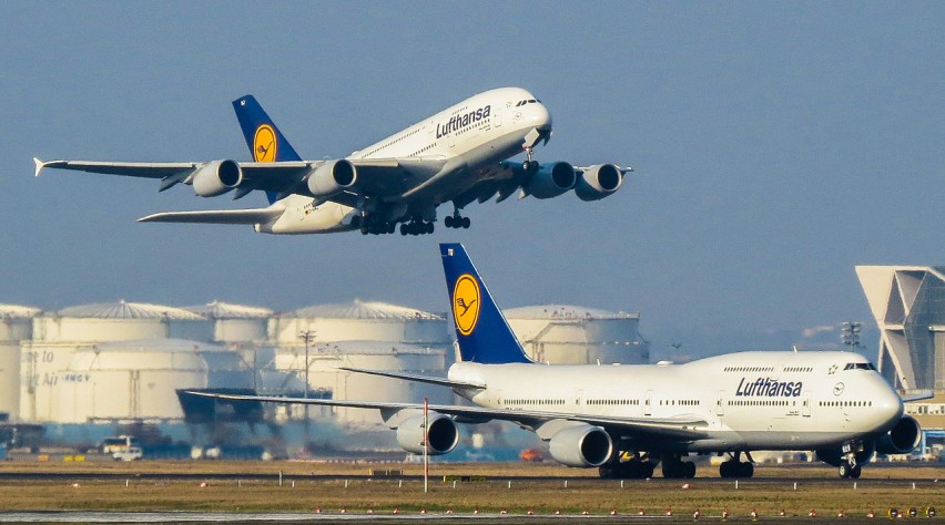 Lufthansa 747 A380