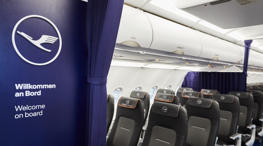 Lufthansa A320neo cabine