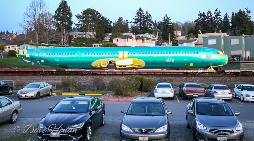 Foto (c) Dave Honan/Twitter 737 MAX 10
