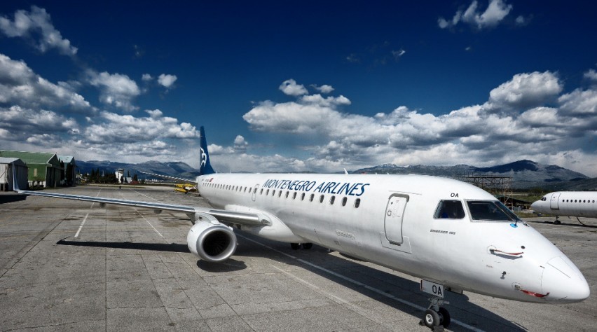 Montenegro Airlines Embraer