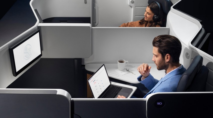 Air France Nieuwe Business Class met schuifdeurtjes