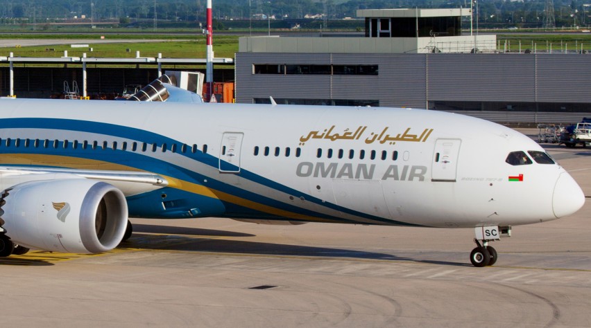 Foto (c) Reismedia Oman Air Boeing 787