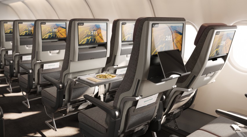 Qantas A330-200 Economy