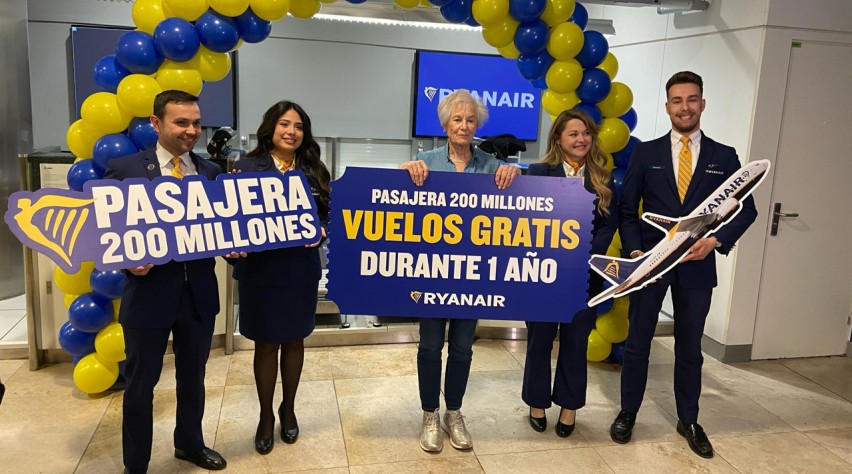 Foto (c) Ryanair Ryanair 200mio