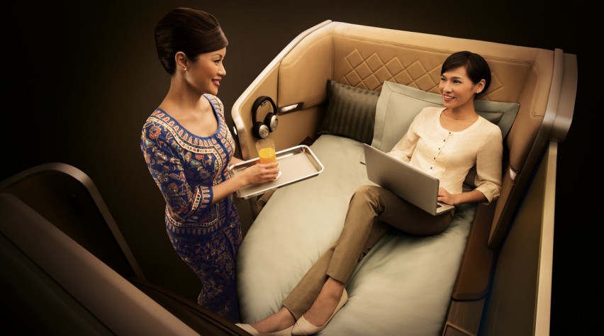 Foto (c) Singapore Airlines Singapore Airlines First Class Boeing 777