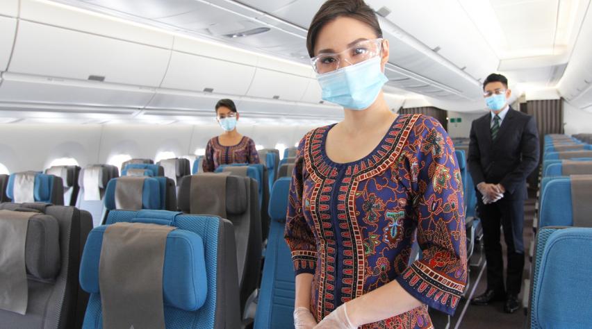 Singapore Airlines masker