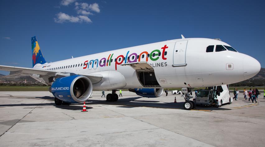 Small Planet Airlines Airbus A320