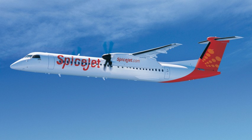 SpiceJet Q400