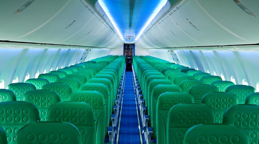 Transavia cabine