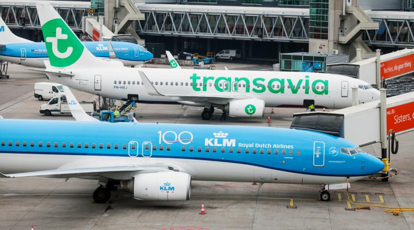 KLM Transavia Schiphol