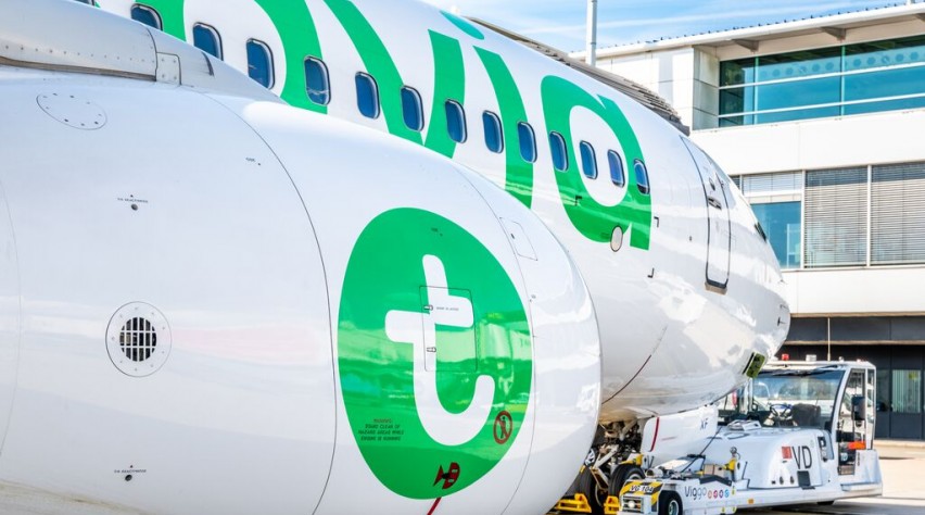 Transavia close-up
