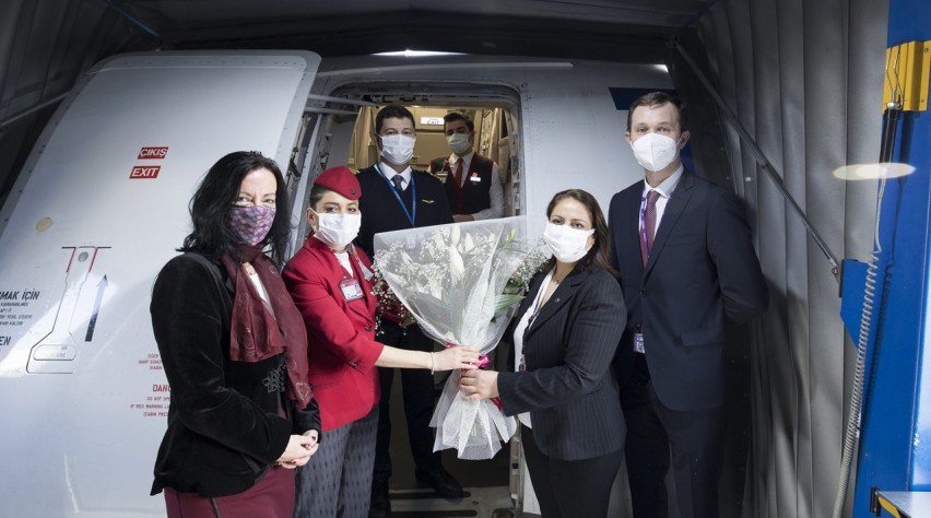 Foto (c) Turkish Airlines Turkish Airlines gate ATH