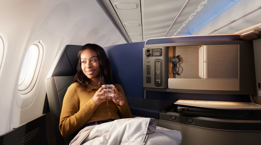 United Airlines A321neo business