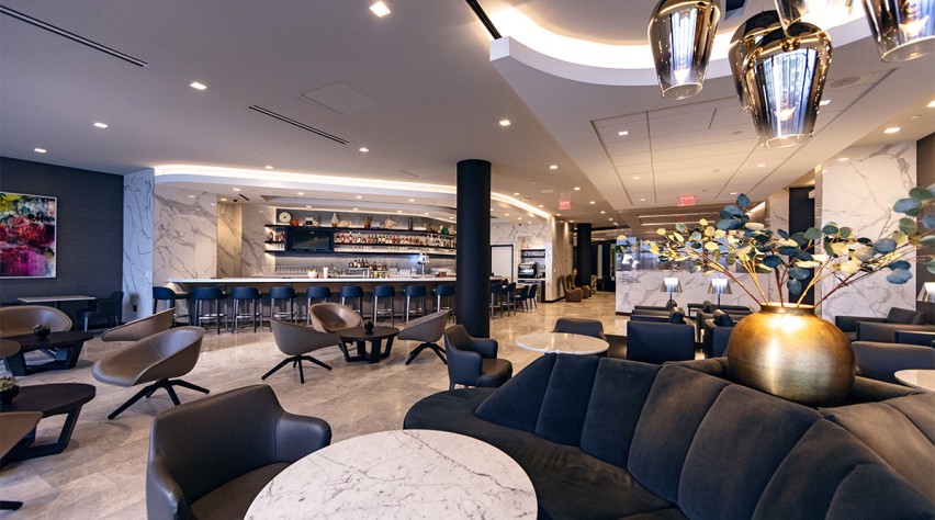 Foto (c) United Airlines United Polaris Lounge LAX