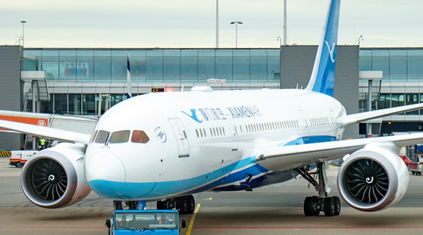 Xiamen Airlines Schiphol