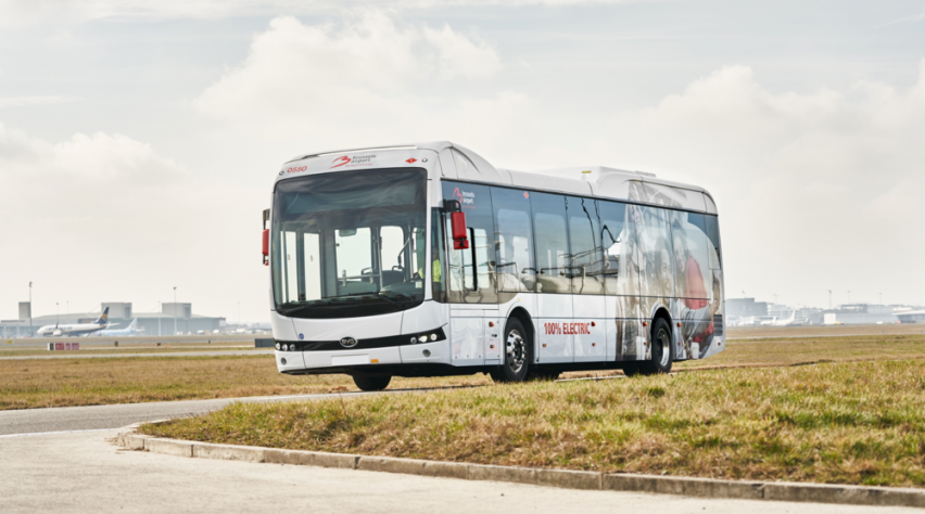 Brussels Airport e-bus