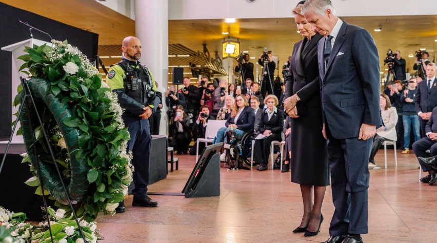 Brussels Airport herdenking