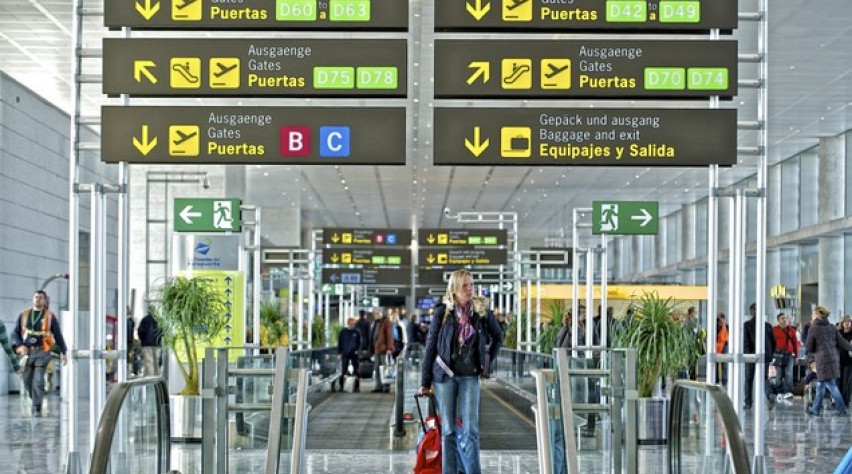 malaga airport, aena, spanje