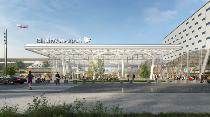 Eindhoven Airport vernieuwde terminal