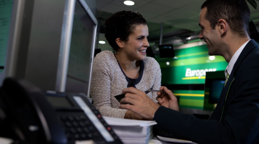 Europcar desk