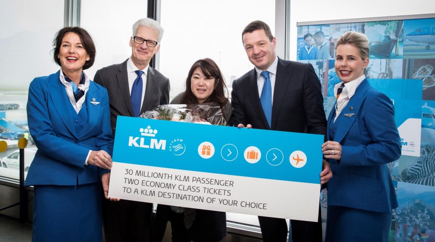 KLM 30 miljoen
