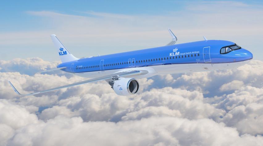 KLM A321neo cgi