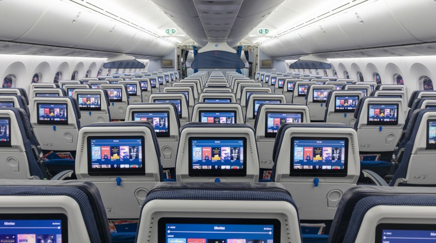 KLM Economy IFE