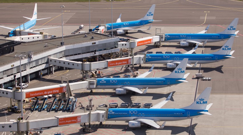 KLM gates