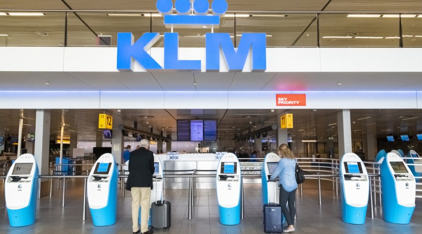 Foto (c) KLM KLM incheck