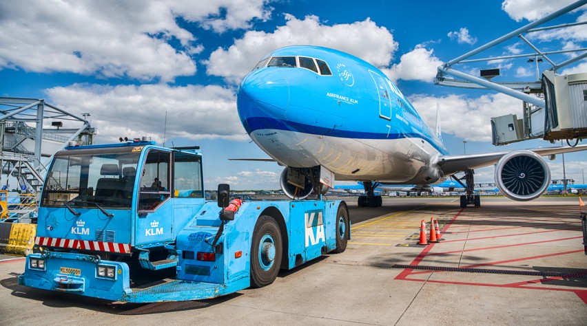 Foto (c) KLM KLM pushback